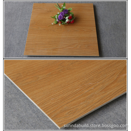 low price good quality interior non slip bedroom wooden finish glazed ceramic floor tiles